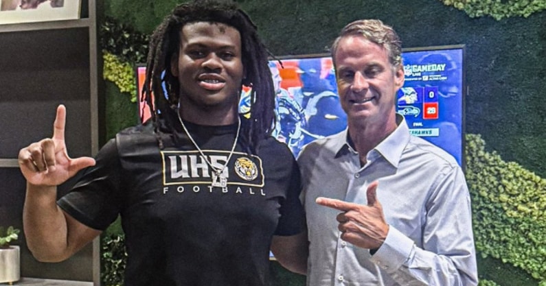 Lane Kiffin's first LSU Signing Class included the No. 1 prospect in America (Photo: Lamar Brown)